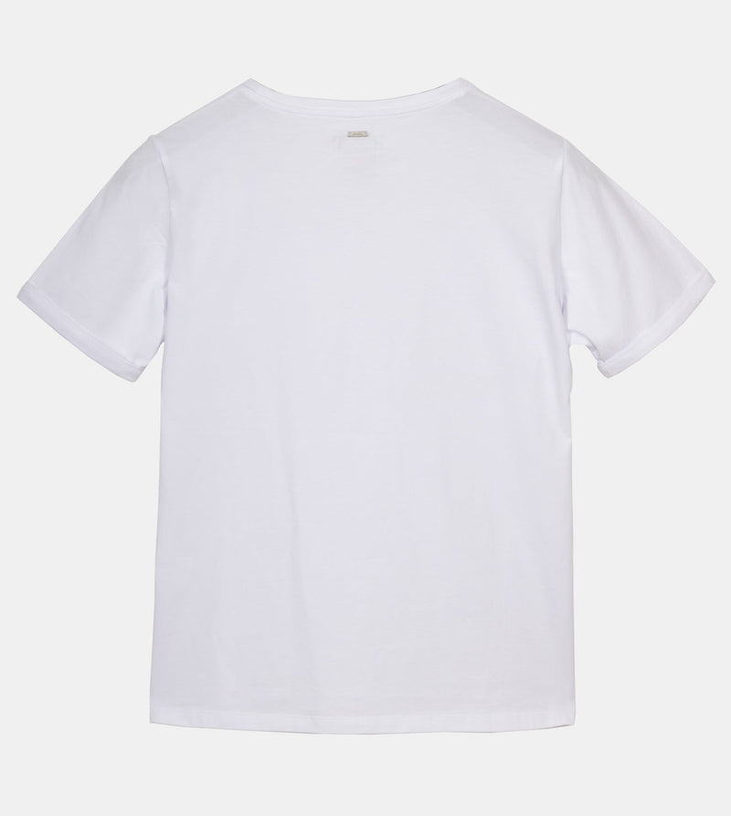 Glitter white T-shirt