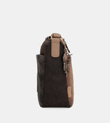 Land 2-compartment medium crossbody bag