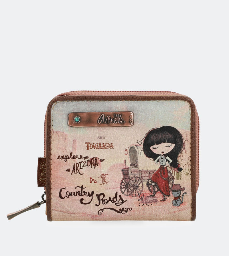 Country hard case mini purse