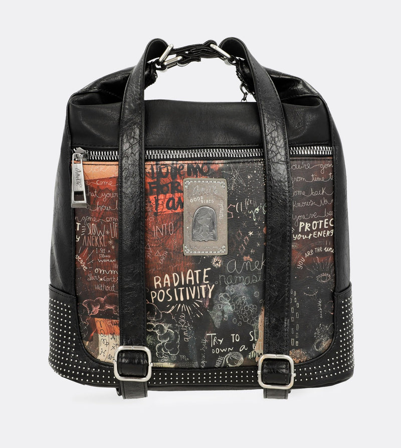 Wonderful spirit hobo bag that converts into a backpack