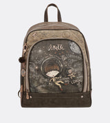 Pretty universe school backpack with a printed design