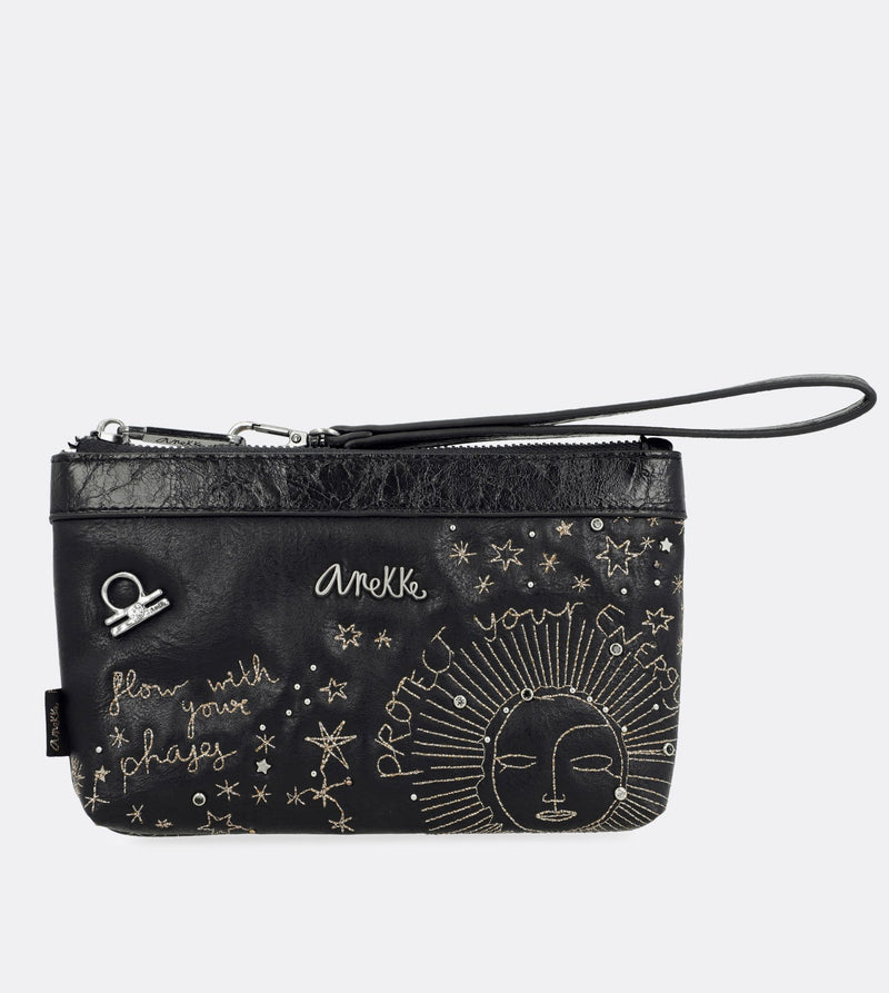 Beautiful spirit embroidered carryall with a strap