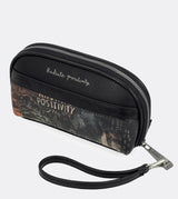 Lovely spirit wallet with a wrist strap
