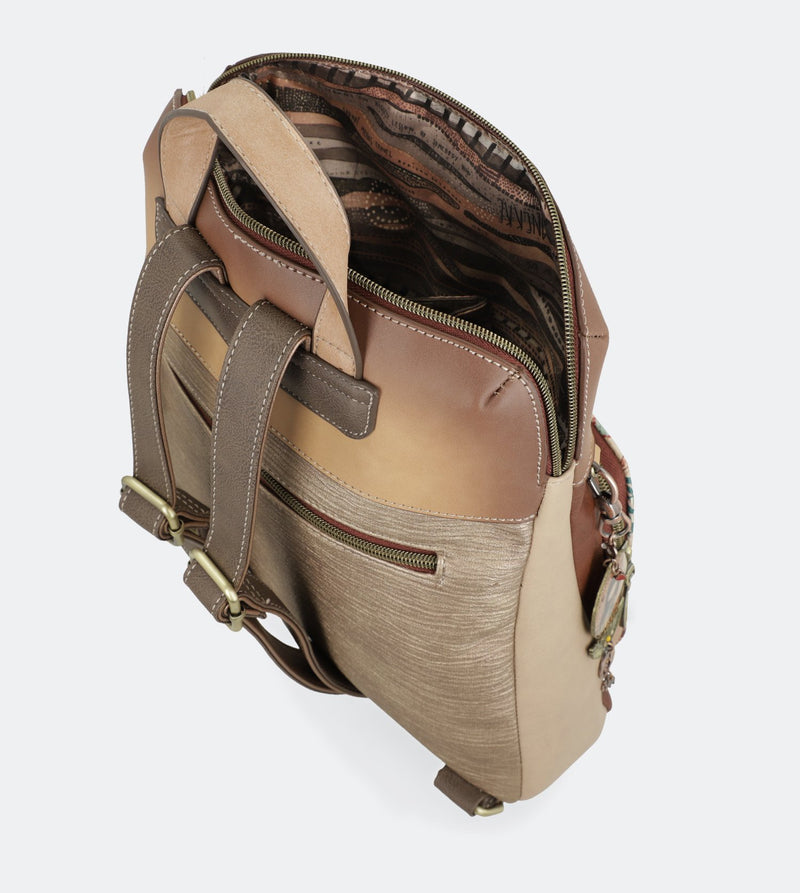 Kenya Double pocket backpack