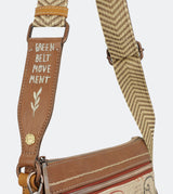 Safari Fusion Crossbody bag with double zip