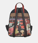 City Art triple compartment backpack