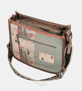 Authenticity square-shaped crossbody bag
