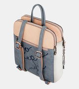 Fancy double compartment backpack