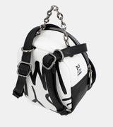 Energy white mini backpack