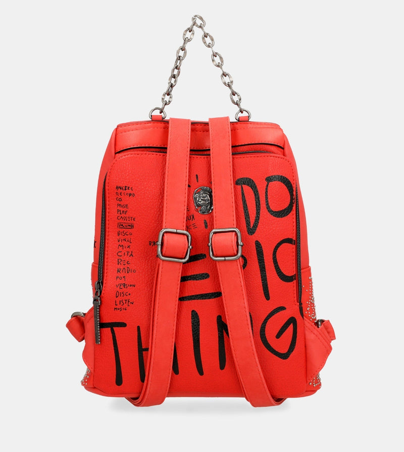 Energy red backpack