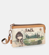 The Forest wallet with hand strap