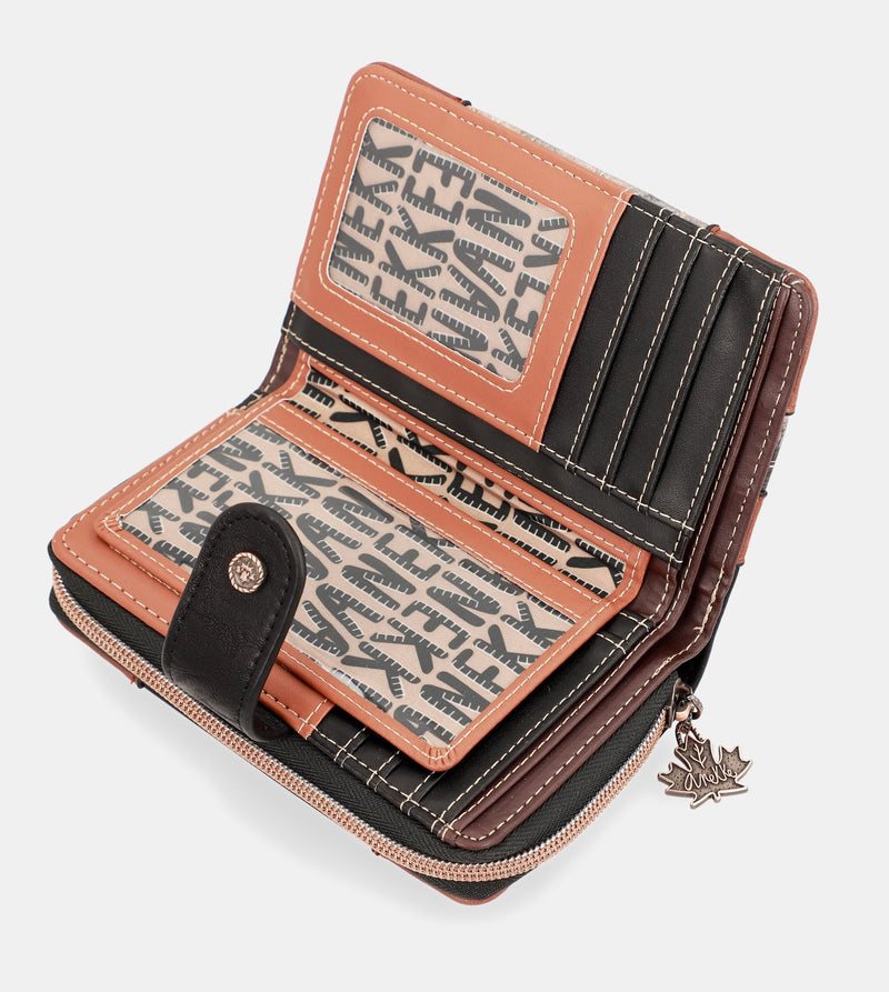 Wild medium rigid wallet