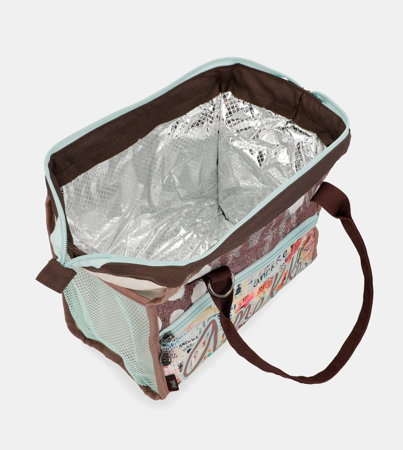Kene food carrier bag with shoulder strap