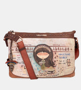 Menire crossbody bag with 2 compartments