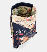 Pachamama fabric backpack
