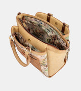 Amazonia triple compartment double handle tote bag