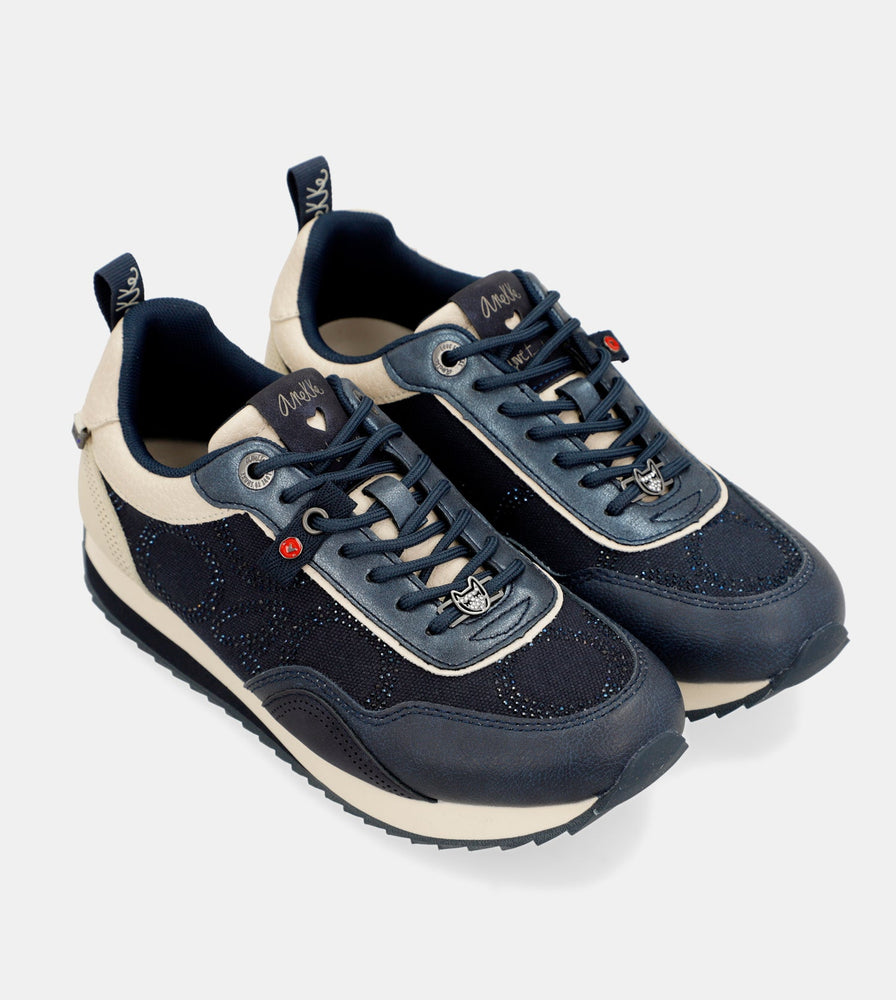 Hollywood navy blue sneakers