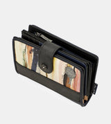 Studio navy blue small RFID wallet