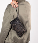Cute spirit embroidered handbag